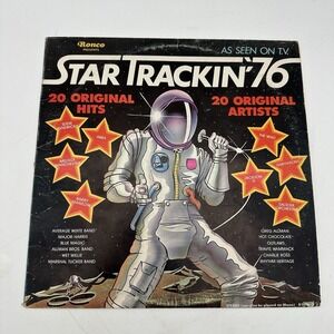 Star Trackin' '76 Vintage Vinyl Compilation LP1976 Ronco Record 20 Original Hits